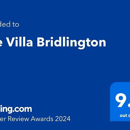 The Villa Bridlington Exterior foto